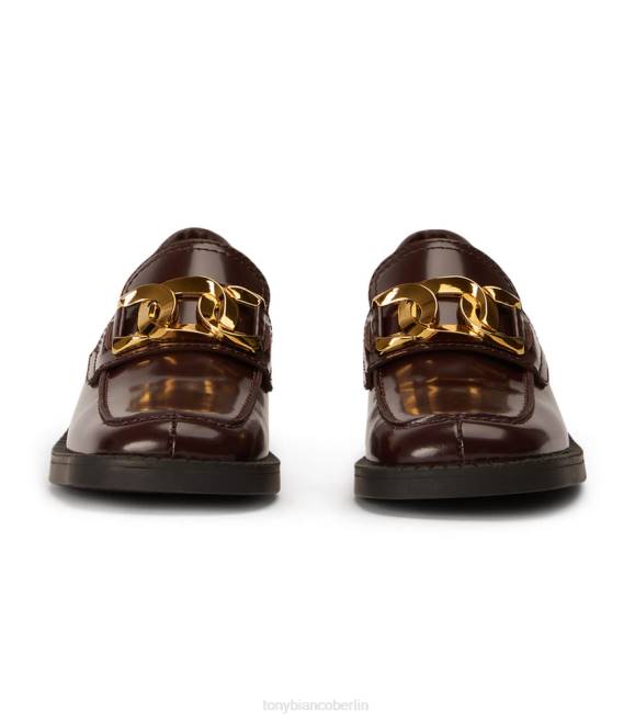 Slipper| de Tony Bianco Frauen Tia-Wohnungen Vino Hallo Glanz 4624595